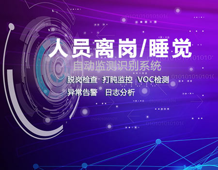 人员离岗/睡觉自动识别系统